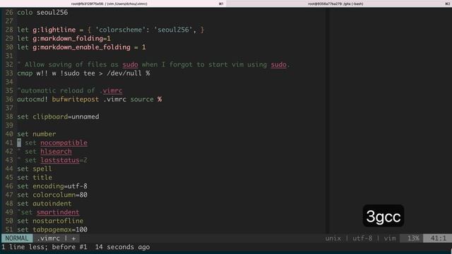 Vim plugins: vim-oscyank for copy via ssh, vim-commentary for comment, vim-swap for swap arguments смотреть онлайн