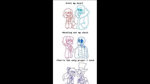 Sans x Frisk - Hard To Love ~Requested By: Sans The Skeleton~ смотреть онлайн
