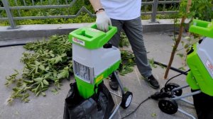 Тест-драйв электрических веткоизмельчителей RedVerg какой измельчитель веток выбрать для сада