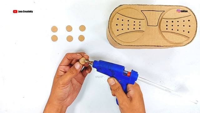 How To Make Radio With Cardboard | Homemade Cardboard Radio DIY