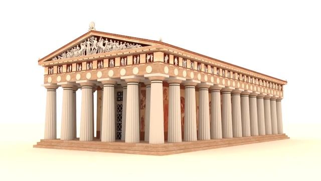 Искусство Древней Греции : храм Зевса смотреть онлайн