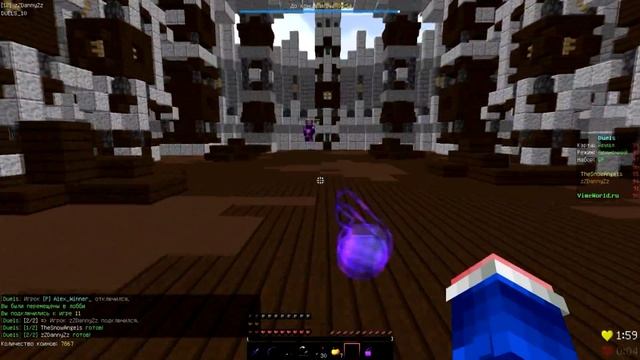 КОМБО ДУЭЛИ Minecraft VIMEWORLD001 смотреть онлайн