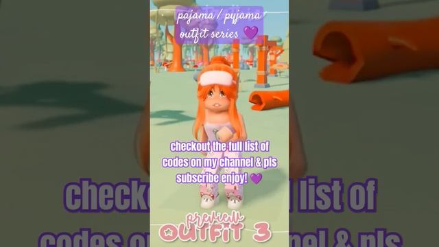 PAJAMA / PYJAMA OUTFIT CODES SERIES FOR BERRY AVENUE CODES, BLOXBURG & BROOKHAVEN #roblox #roleplay смотреть онлайн
