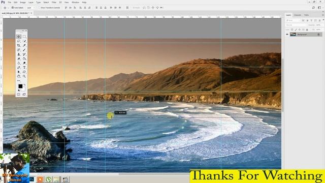 photoshop ruler,grid,guide line and layer смотреть онлайн