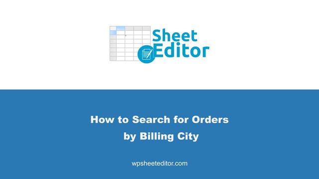 WooCommerce – Search & Export Orders by City, State, or Country смотреть онлайн