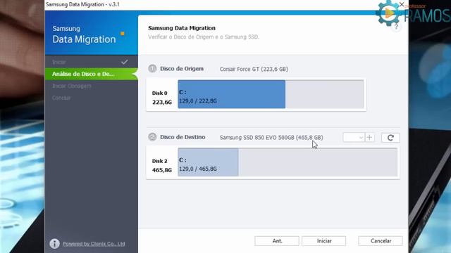 📦 SSD Samsung EVO 850 500GB 🌟 Review - Clonar SO Data Migration - Instalar SSD e Benchmarking смотреть онлайн