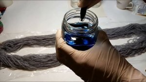 Как покрасить пряжу / Покраска пряжи пищевыми красителями