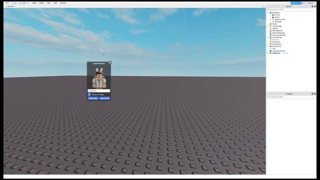 Roblox Tutorial | How to import player avatars using Load Character Plugin! [10] смотреть онлайн