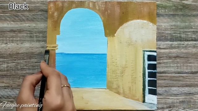 A beautiful view of Summer | Acrylic painting for beginners step by step смотреть онлайн
