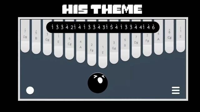 UNDERTALE OST - His Theme | Keylimba Cover