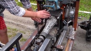 Вал отбора мощности самодельного минитрактора