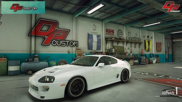 GTA 5 - Rebuilding A Toyota Supra Turbo - Logitech G29 Steering Wheel Gameplay смотреть онлайн