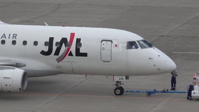 J-AIR Embraer ERJ-170 JA215J Landing and Takeoff [SDJ/RJSS] смотреть онлайн