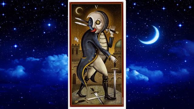 Таро Безумной Луны. Мечи. смотреть онлайн