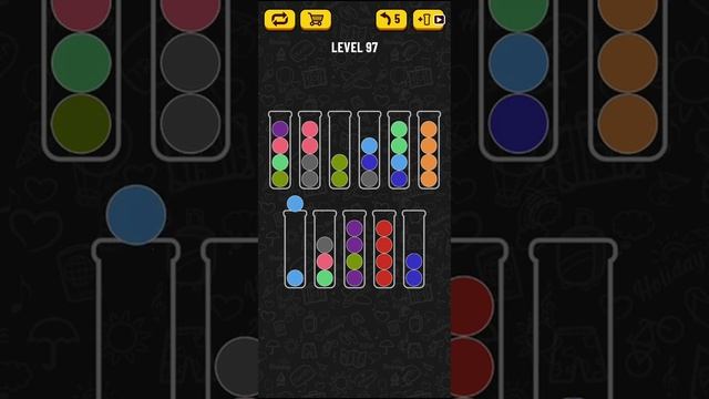 Ball Sort Puzzle - level 97 смотреть онлайн