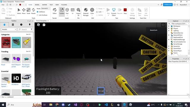 Roblox Studio Horror Pack (FREE!!) смотреть онлайн