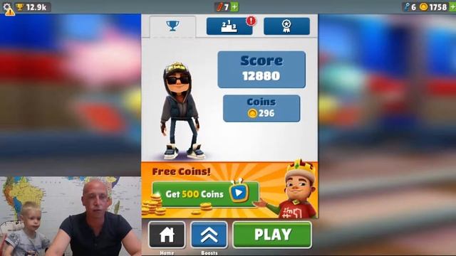 Subway Surfers САБВЕЙ СЕРФ Обновление СЕУЛ ВМЕСТЕ С ДАНИЛА МАСТЕР УСТАНОВИЛИ 2 ЛИЧНЫХ РЕКОРДА Прохо смотреть онлайн
