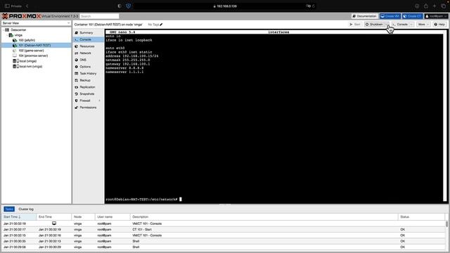 Proxmox | How to create and settings a NAT network on a single IP address [Tutorial] смотреть онлайн