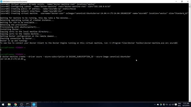 Azure and Docker Machine - 2 - Azure Linux VMs смотреть онлайн