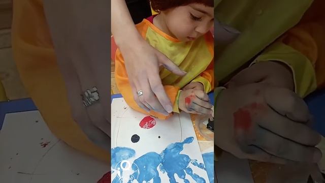 Поделка - Весёлый клоун в частном детском саду iQ-Сад. смотреть онлайн