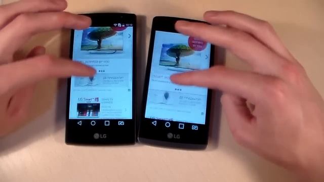 Сравнение: LG Spirit vs LG Leon смотреть онлайн
