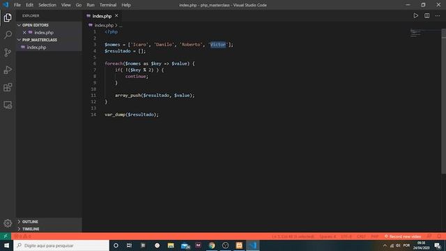 Curso PHP COMPLETO - Loops, Switch Case, For, Foreach, Functions, Type Hint, Closure - Aula 003 смотреть онлайн