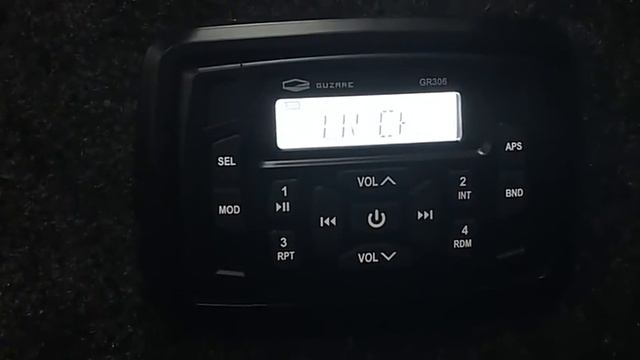 Waterproof Marine Bluetooth Audio Stereo Radio MP3 Player+1Pair 3 inch Boat Speakers смотреть онлайн