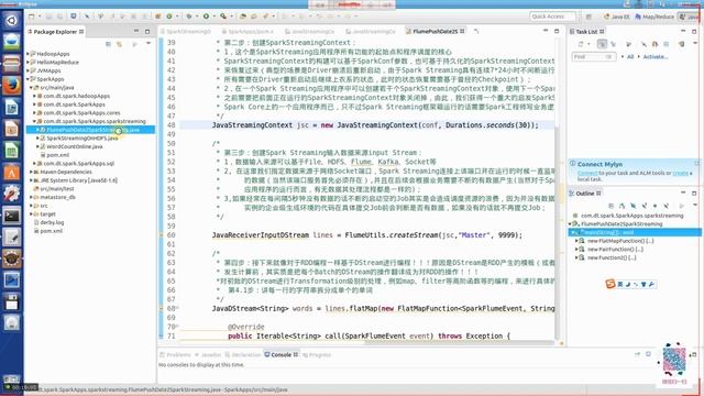 王家林Spark视频 第88课：SparkStreaming 从Flume Poll数据案例实战和内幕源码解密 смотреть онлайн