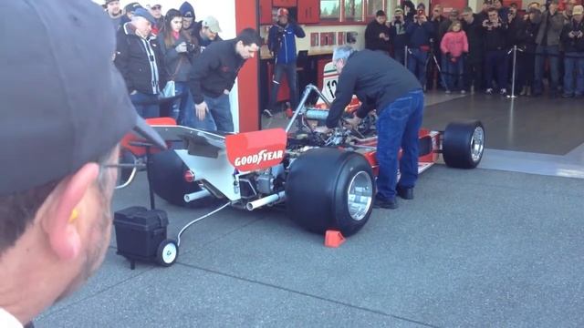 Ferrari 312T and McLaren F1 cars at Griot's Garage 12/7/2013 смотреть онлайн