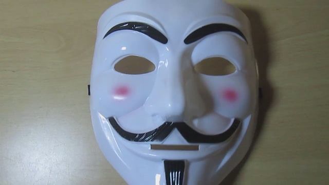 Обзор на маску "Гай Фокс"(Vendetta,Анонимус) смотреть онлайн