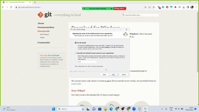 How to install Git on Windows 11 [2023]. Git installation in Windows tutorial. смотреть онлайн