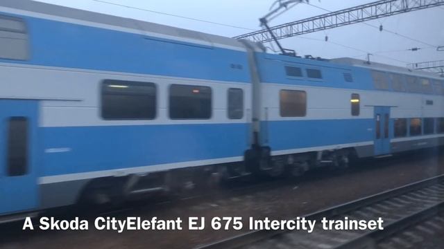 Intercity+ Train Kharkov - Kiev in First Class Інтерсіті+ Харків - Київ смотреть онлайн