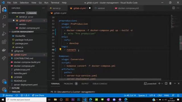 Gitlab CI/CD pipelines con Kubernetes - Brandon Soto, USAC смотреть онлайн