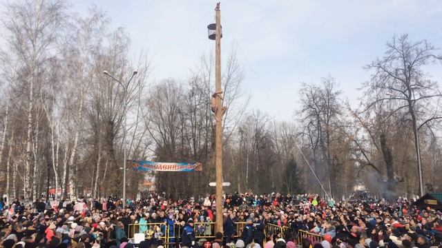 МАСЛЕНИЦА 2019 - МАСЛЕНИЧНЫЙ СТОЛБ.СЛАВЯНСКИЙ ПРАЗДНИК/ ПРОЩЕНОЕ ВОСКРЕСЕНЬЕ г. САРАНСК смотреть онлайн