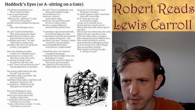 Robert Reads - Through The Looking Glass Poems - Lewis Carroll