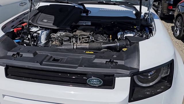 Расположение Vin и номера двигателя на Land Rover Defender. смотреть онлайн