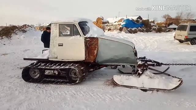КАК МЫ ВЕЗЛИ ЛУНОХОД ( ДРЫНАЛЁТ , СНЕГОХОД). смотреть онлайн