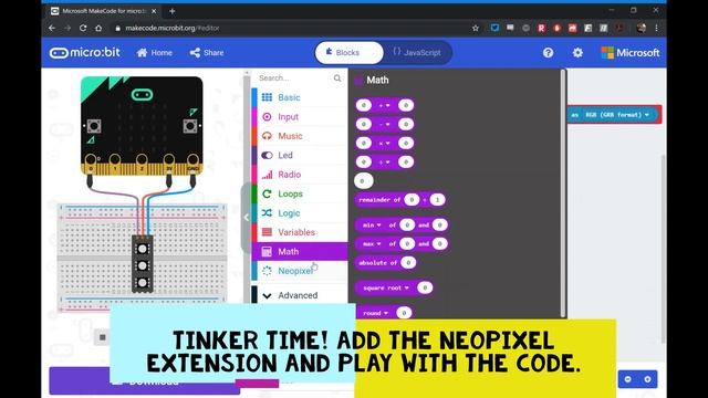 Creating RGB LED strips for the Micro:Bit смотреть онлайн