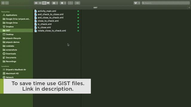 Animated Vector Drawable animation using ShapeShifter tool in Android смотреть онлайн