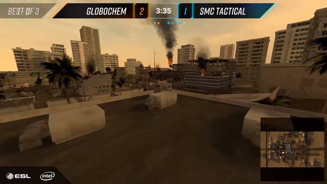 Onward Invitational Ro4 - SMC Tactical vs Globochem [Quarantine] Map 2 смотреть онлайн