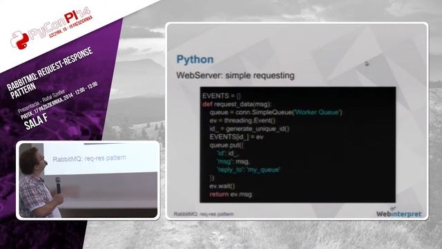 PyCon PL 2014 "RabbitMQ: request-response pattern" [EN] смотреть онлайн