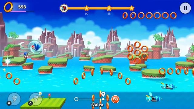 Sonic Runners Adventure - Gameplay Walkthrough Part 1 - Green Hill (iOS, Android) смотреть онлайн