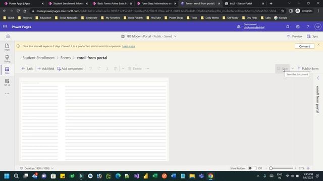 Pass lookup parameter from one form to other in multi-step form NO-CODE in Power Pages смотреть онлайн