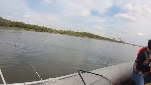 Обзор рыбных мест (4К) 30.07.2020г. № 23 р. Иртыш г. Омск Рыбалка, троллинг у Элеватора Кировского смотреть онлайн