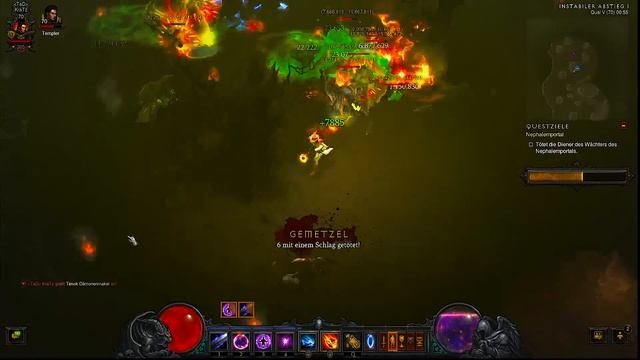 [Diablo 3] Q5 Nephalemportal With Fire Mage