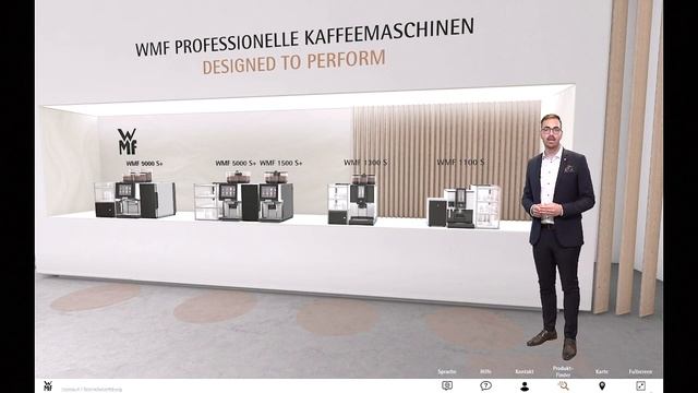 WMF Virtual Showroom I Guided Tour | WMF Professional Coffee Machines смотреть онлайн