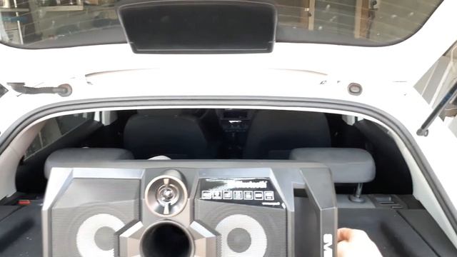 SVEN PS 650. ТЕСТ Звука на улице #1. смотреть онлайн