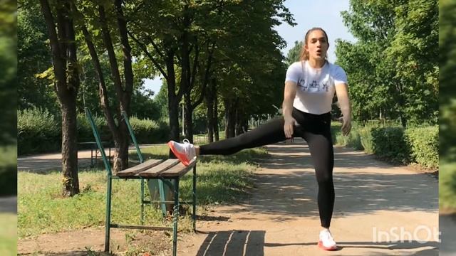 Приседания с боковой опорой (без нов) смотреть онлайн