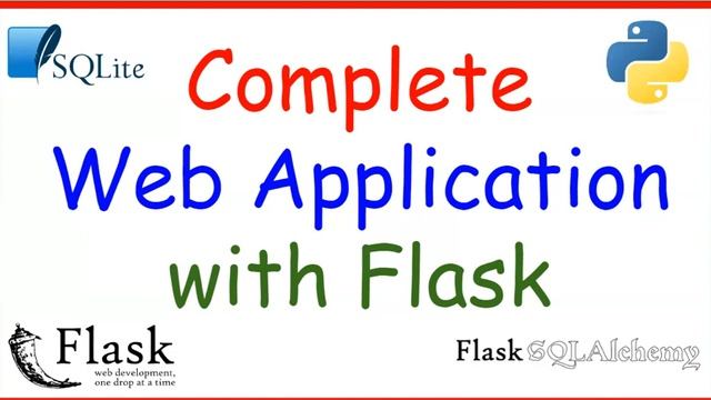 Complete Web Application using Flask Framework | Python Flask | SQLAlchemy смотреть онлайн