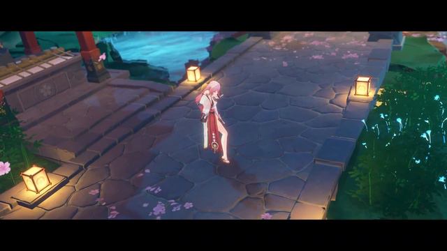 【Genshin Impact MMD／4K／60FPS】Yae Miko【響喜乱舞】 смотреть онлайн